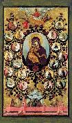 Simon Ushakov Praise to Icons of Virgin Mary of Vladimir. Spain oil painting artist